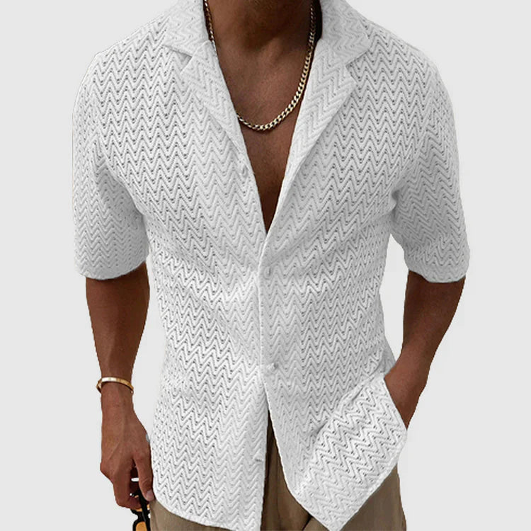 Lorenzo - Kurzärmelige Herren-Poloshirts