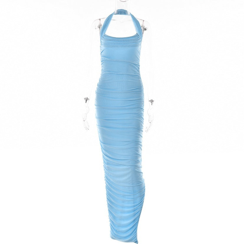 Hayley – Elegantes Damenkleid mit Raffungen