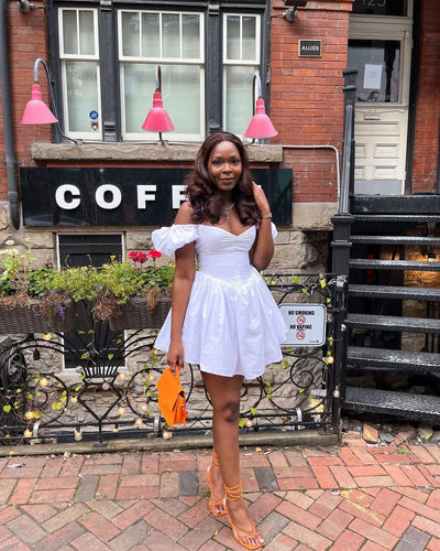 Gabriela - Minikleid mit Puffärmeln