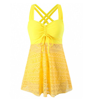 Sue – Rückenfreier Einteiler mit Schnürung