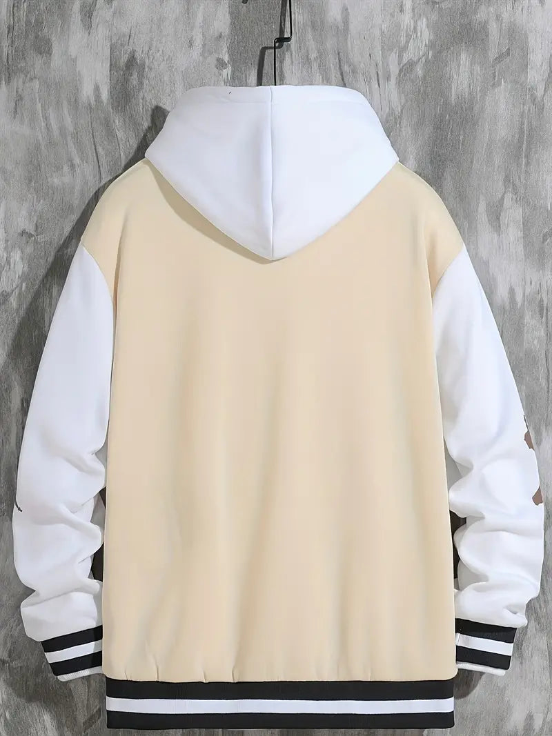 Baseballjacke mit Kapuze für Herren