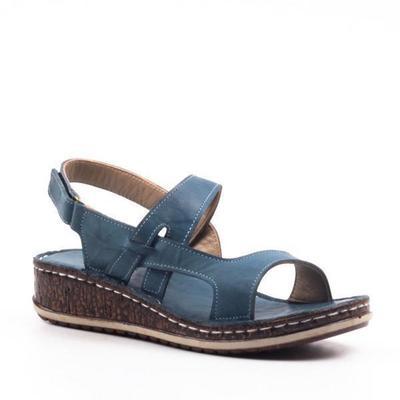 Rebecca – College-Stil Sandalen mit niedrigem Absatz