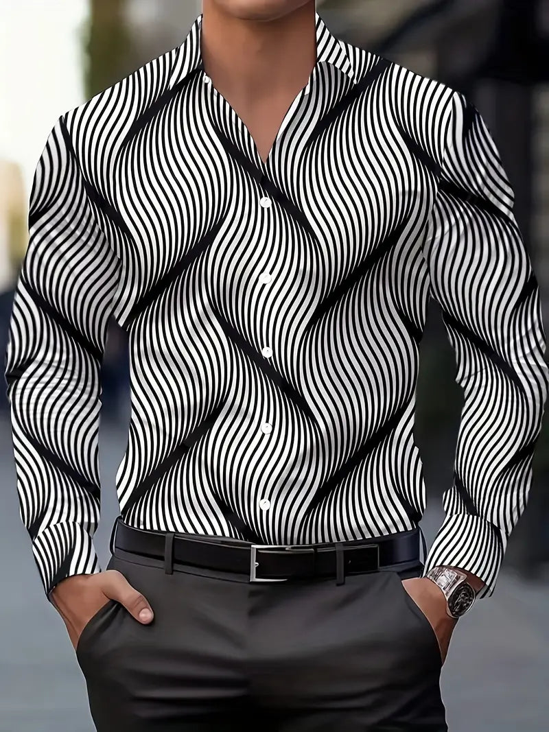 Gabriel - Herrenmode Bedrucktes Hemd