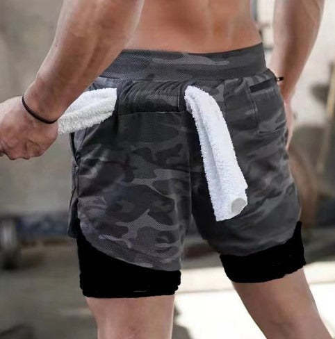 Justin – Locker geschnittene Herren-Laufshorts für Sport und Freizeit