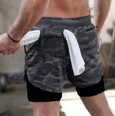 Justin – Locker geschnittene Herren-Laufshorts für Sport und Freizeit