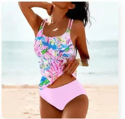 Prymrose | Stylischer bedruckter Tankini Badeanzug