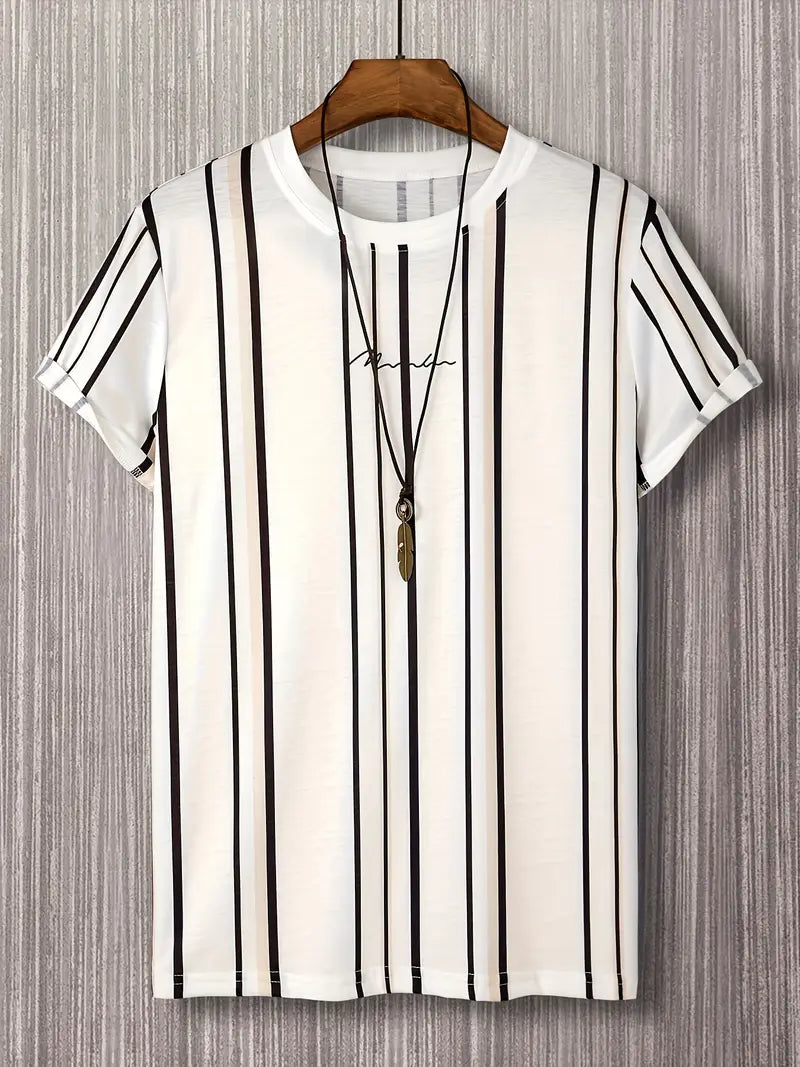 Silvanus - Herren Casual Rundhals-Shirt