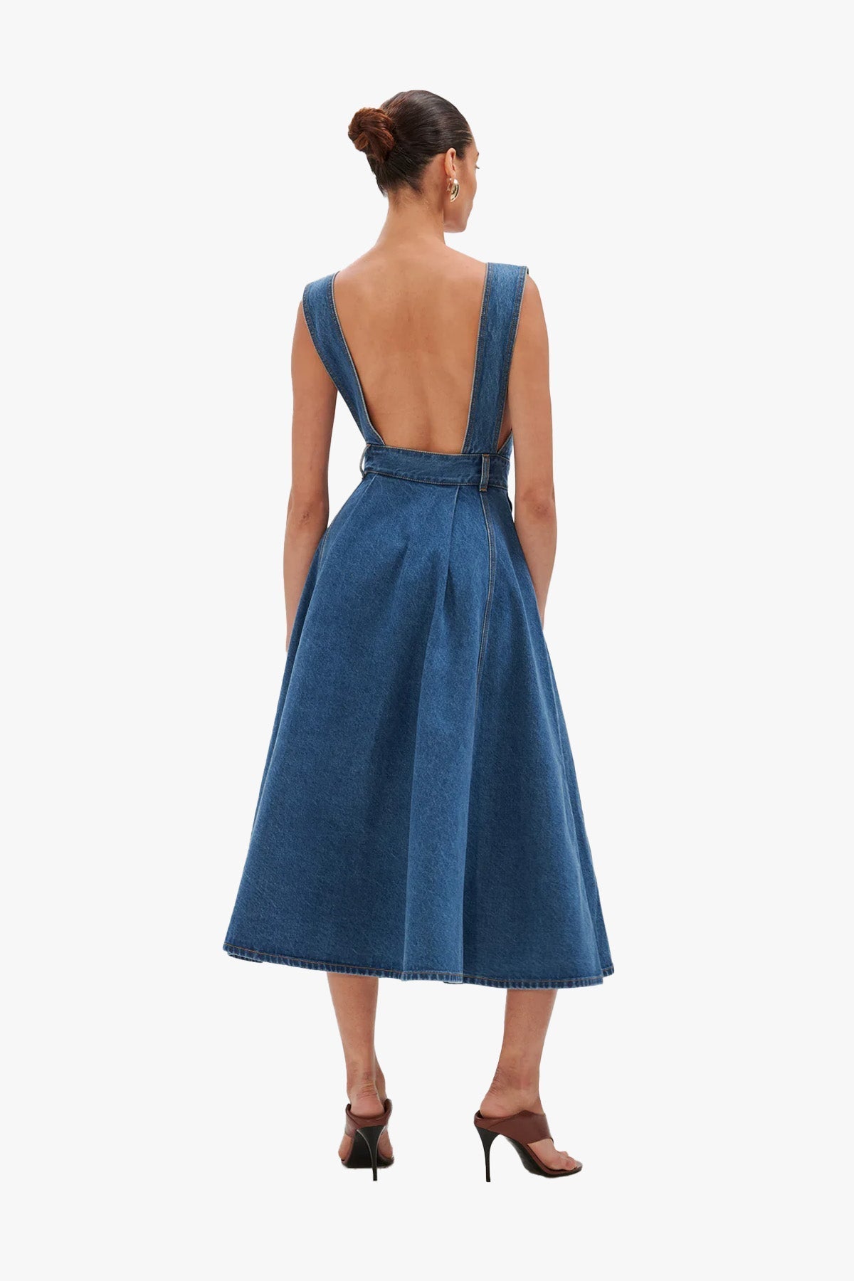 Lucia - Luxus Denim Kleid