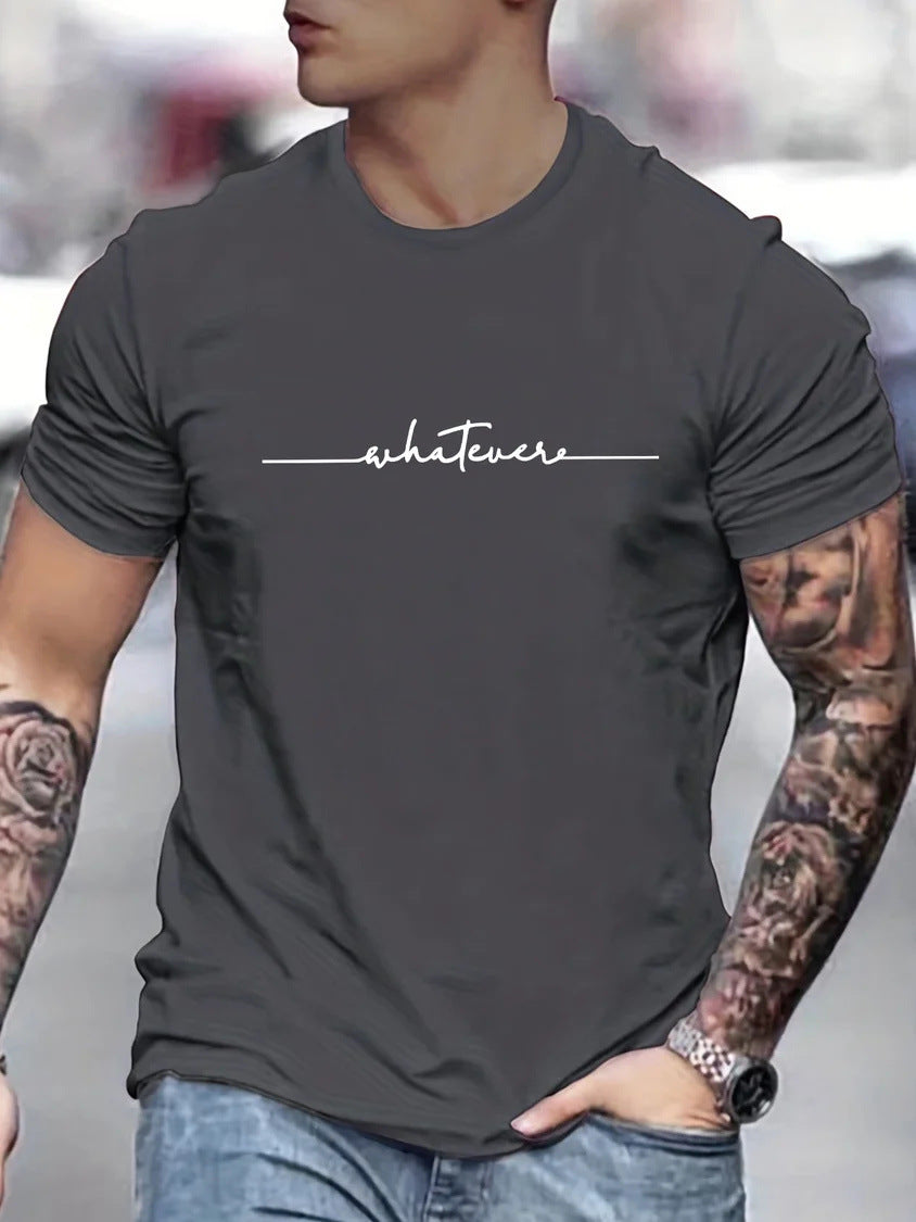 William – Lustiges Bedrucktes Herren T-Shirt mit Rundhals