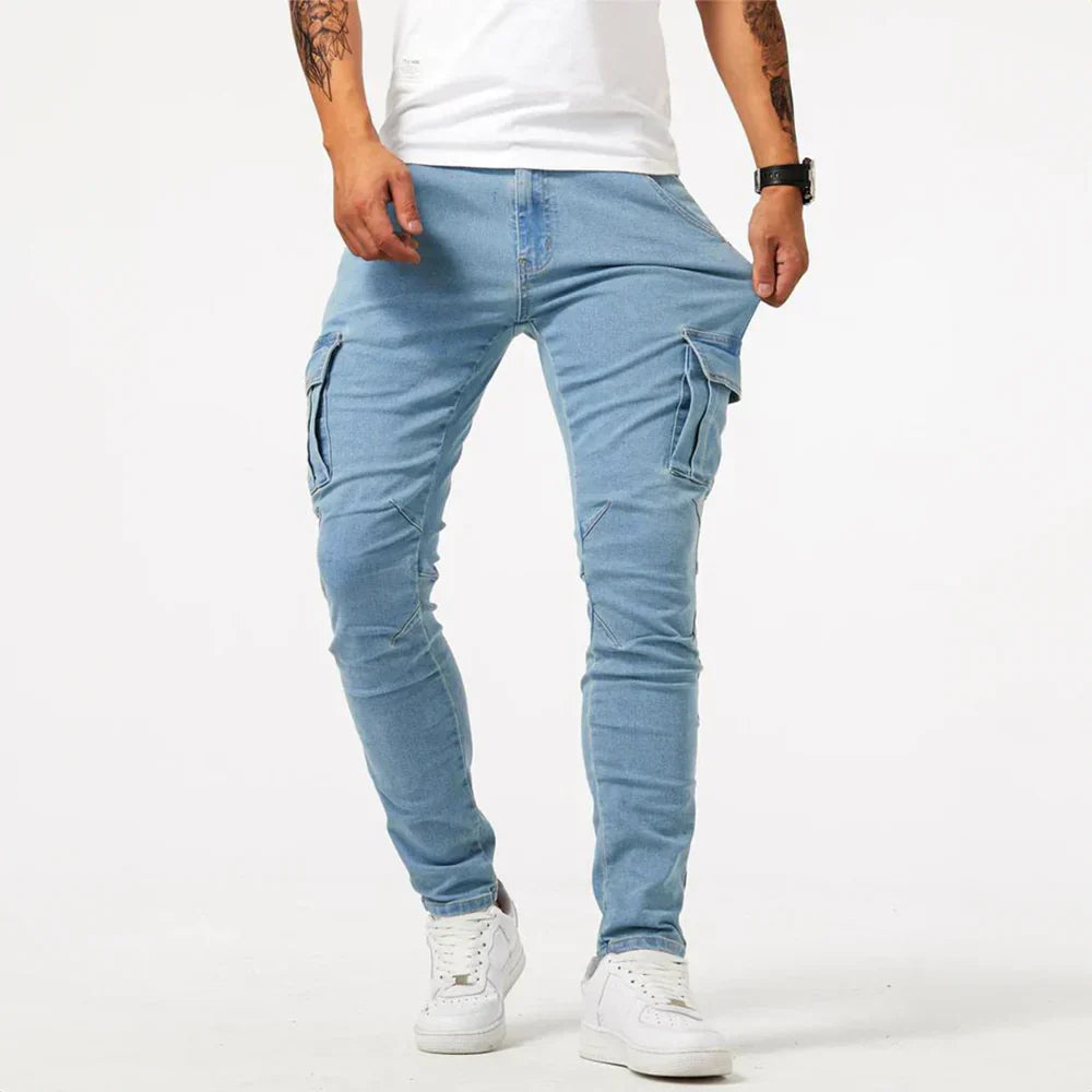 Leopold - Cargo Jeans Stylisch für Männer