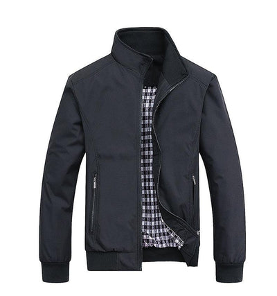Zip Up Jacke mit Taschen für Herren