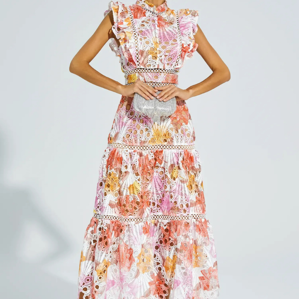 Annelie – Boho-Spitzenkleid mit romantischen Details für Sommermomente