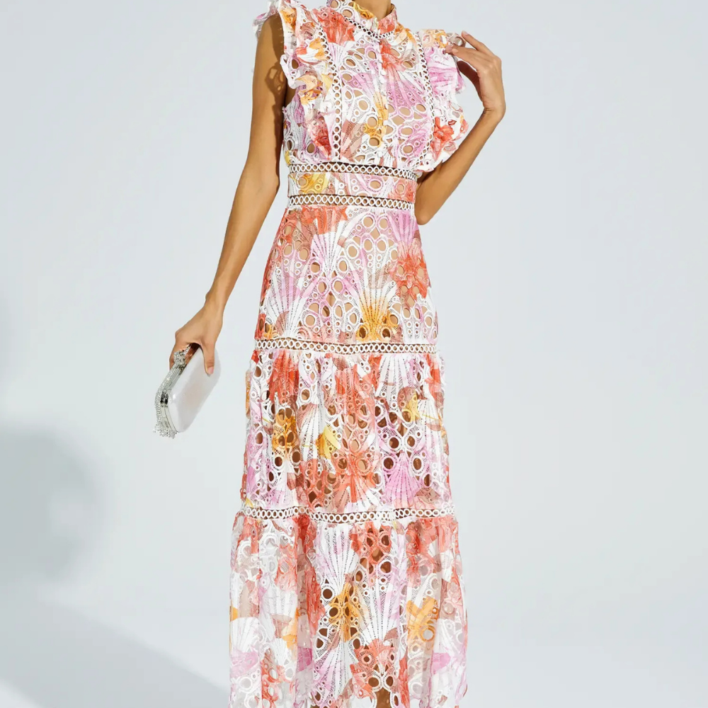 Annelie – Boho-Spitzenkleid mit romantischen Details für Sommermomente