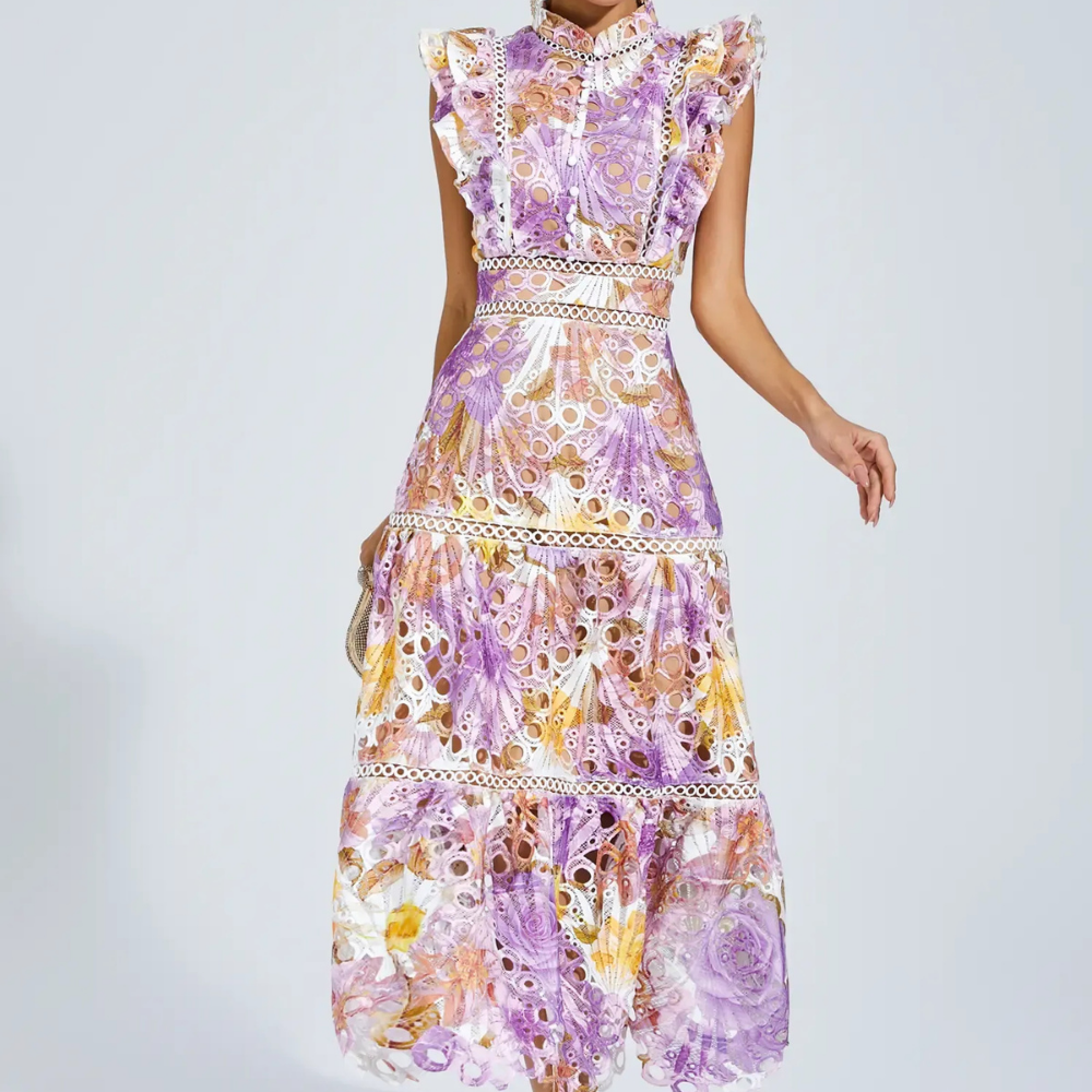 Annelie – Boho-Spitzenkleid mit romantischen Details für Sommermomente