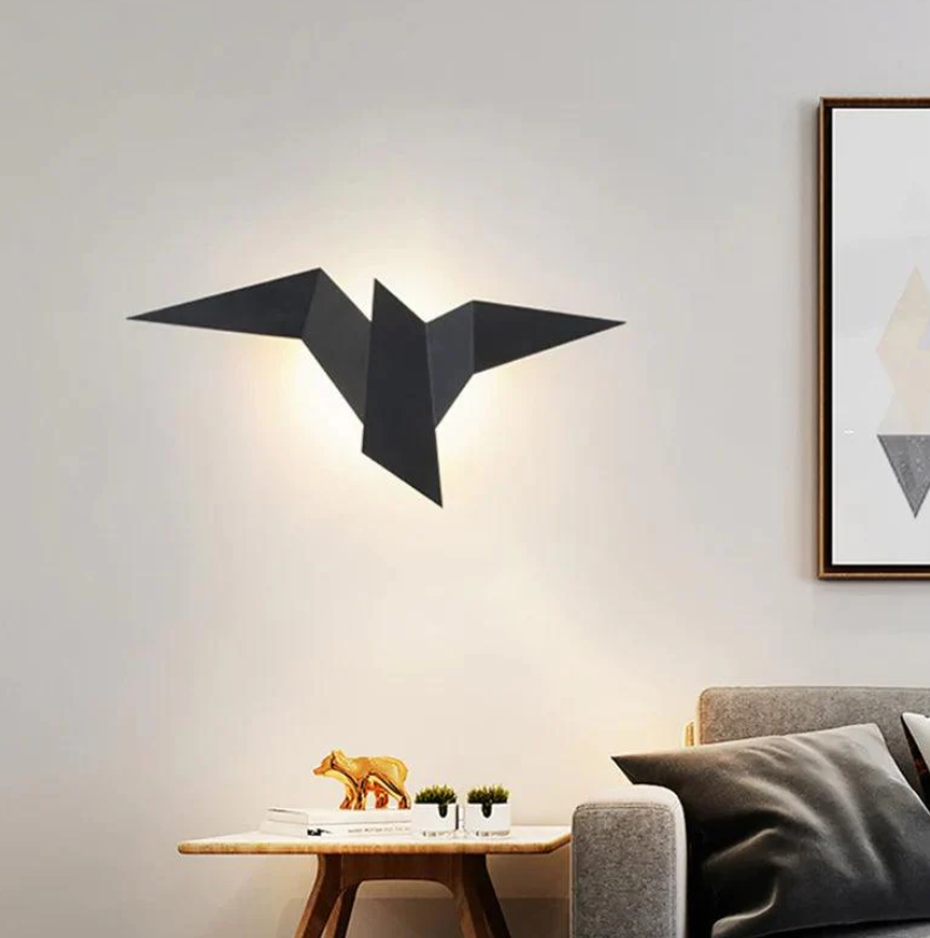 LumeNest – Künstlerische Vogel-Wandlampe für einen modernen Akzent