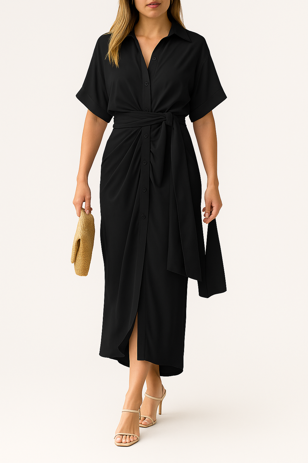 Avenelle – Modische Sommerkleid mit A-Linie und Frischen Prints