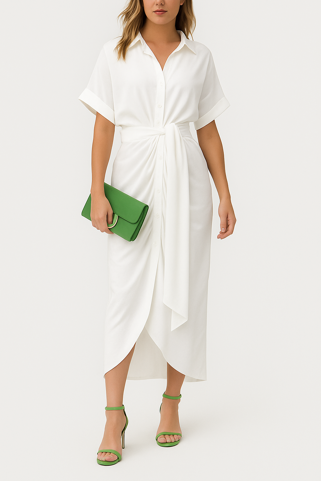 Avenelle – Modisches Sommerkleid mit A-Linien-Schnitt und Frischen Mustern