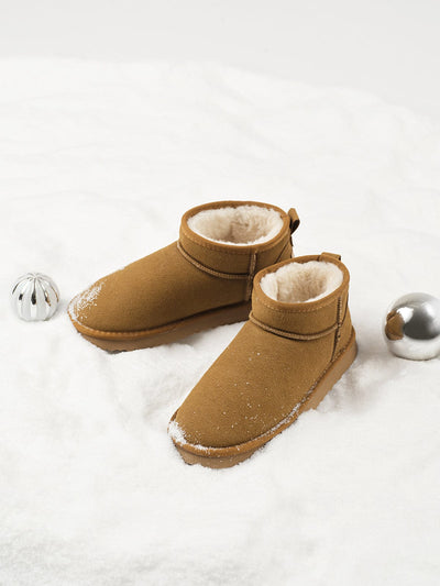 Bottes de neige en laine