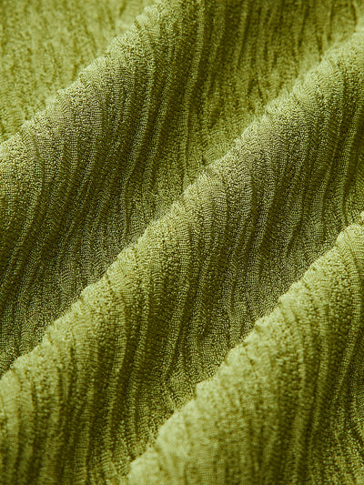 Asymmetrischer Badeanzug mit Twist & Raffung – Figurformend