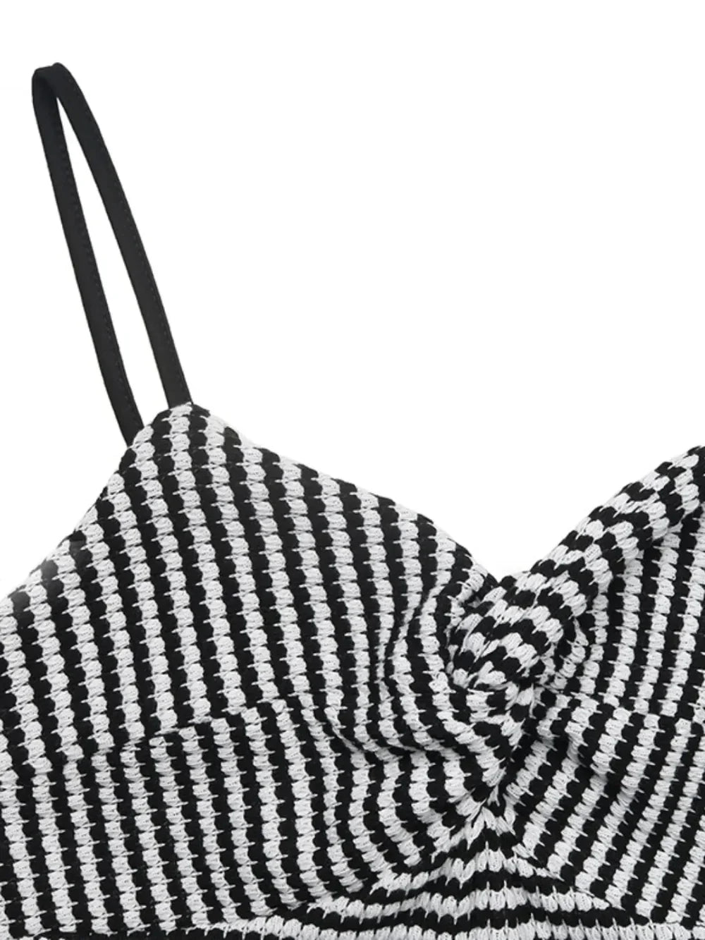 Barbara – Stripe Twist Romper Damen Gestreift Modisch