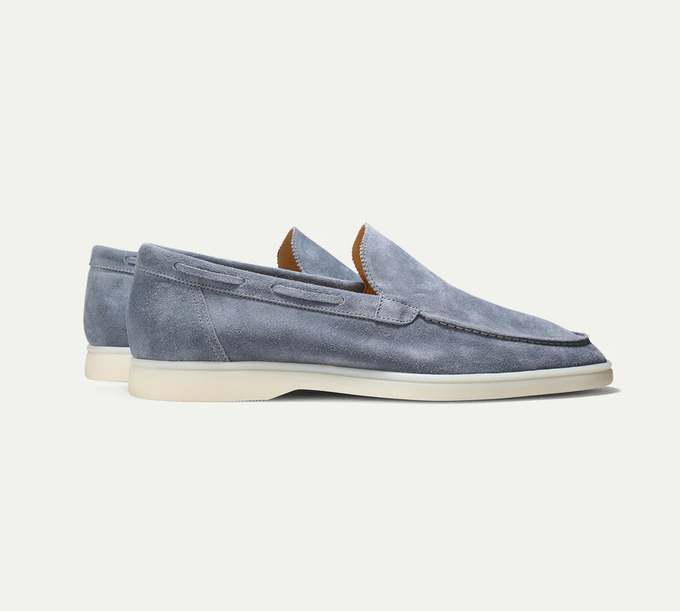 Hermanos - super stylische und komfortable leder loafers für männer