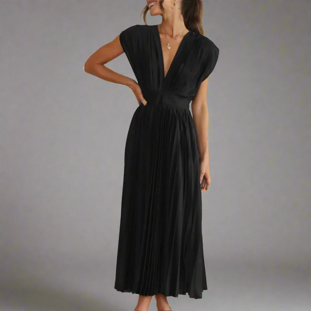 Penelope | Premium Elegantes Midi-Kleid