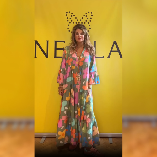 Lunie | Elegantes Blumenkleid