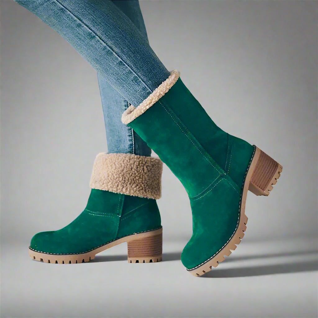 Mara | Rollbare Wollstiefel für ultimativen Komfort