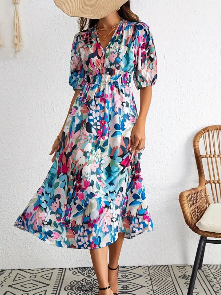 Britta - Elegantes und Bequemes Sommerkleid