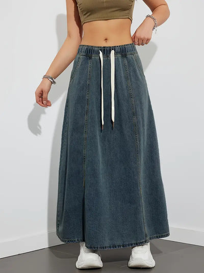 Bruna – Maxi-Jeansrock