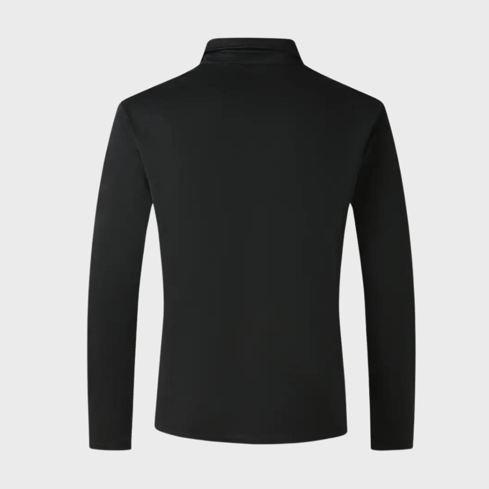 Langärmeliges Poloshirt für Herren