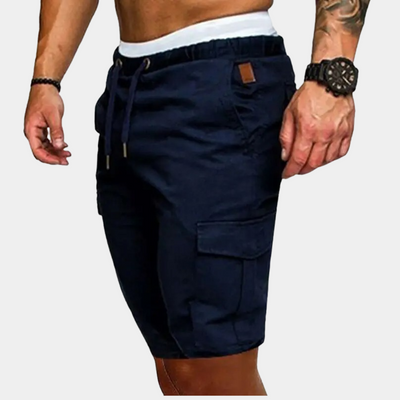 Herren Shorts mit elastischem Bund und Seitentaschen – Brennan