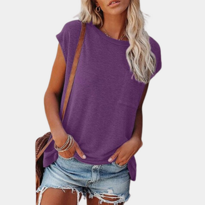 Lässiges Damen Sommer T-Shirt – Linae