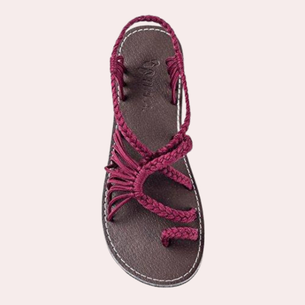 Bunte Damen-Strandsandalen – Rivka