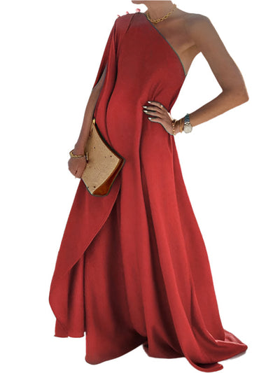 Seraphina Asymmetrisches Schwangerschafts Kleid