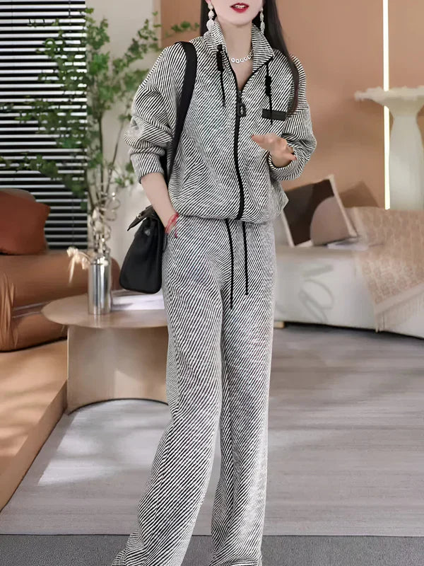 Adina – müheloser stil mit auffälligem streifendesign