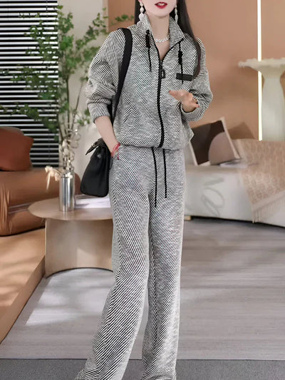 Adina – müheloser stil mit auffälligem streifendesign