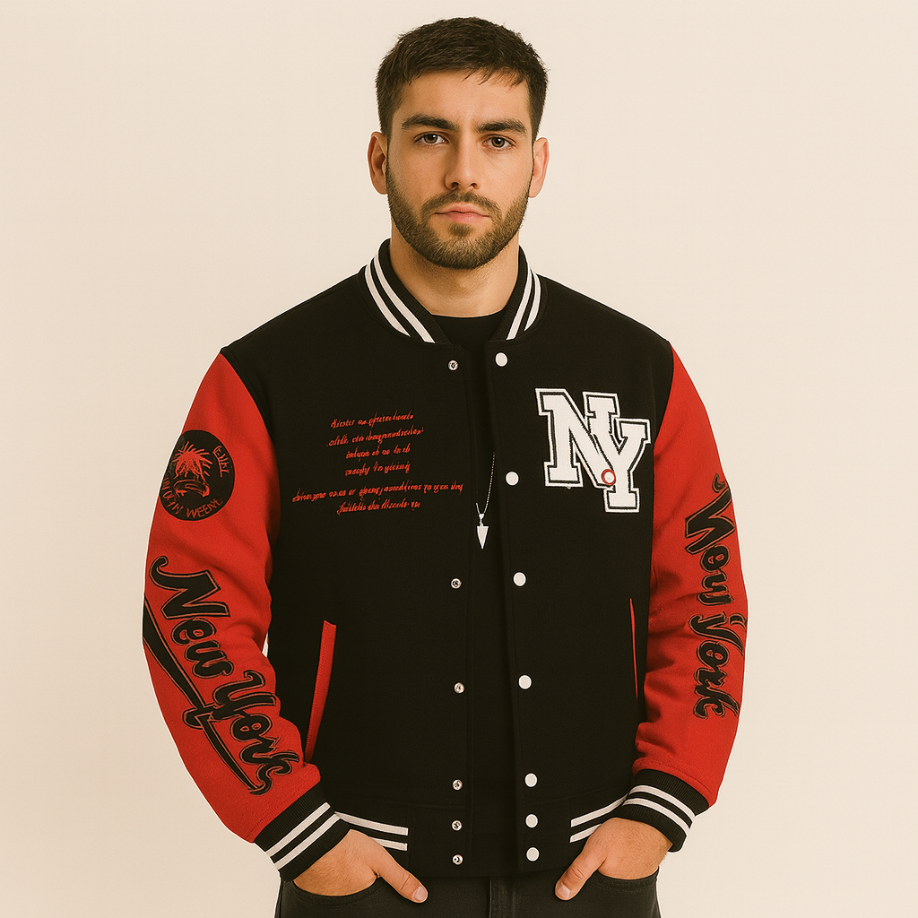 Marcus | Varsity Strickfleecejacke