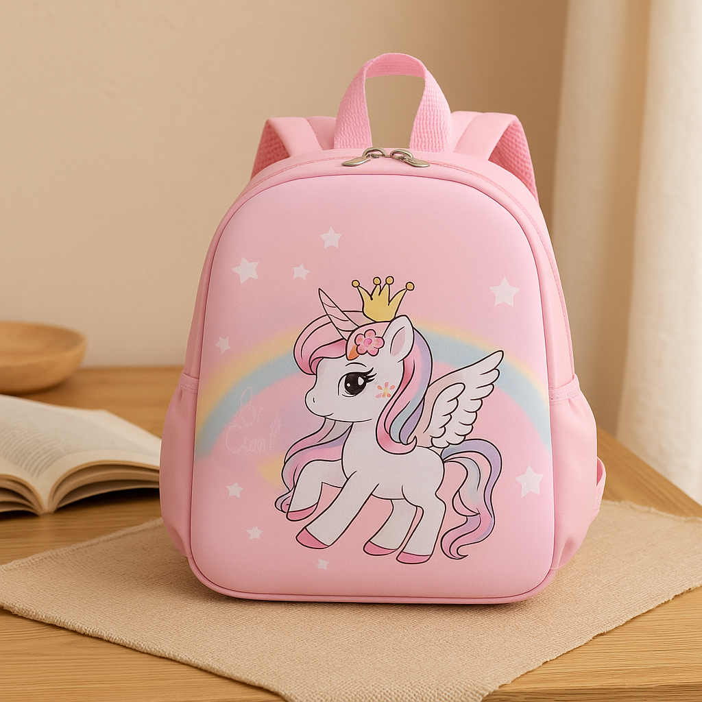 Trendiger Schulrucksack für Kinder – Cooler Dinosaurier-Print, leicht & robust