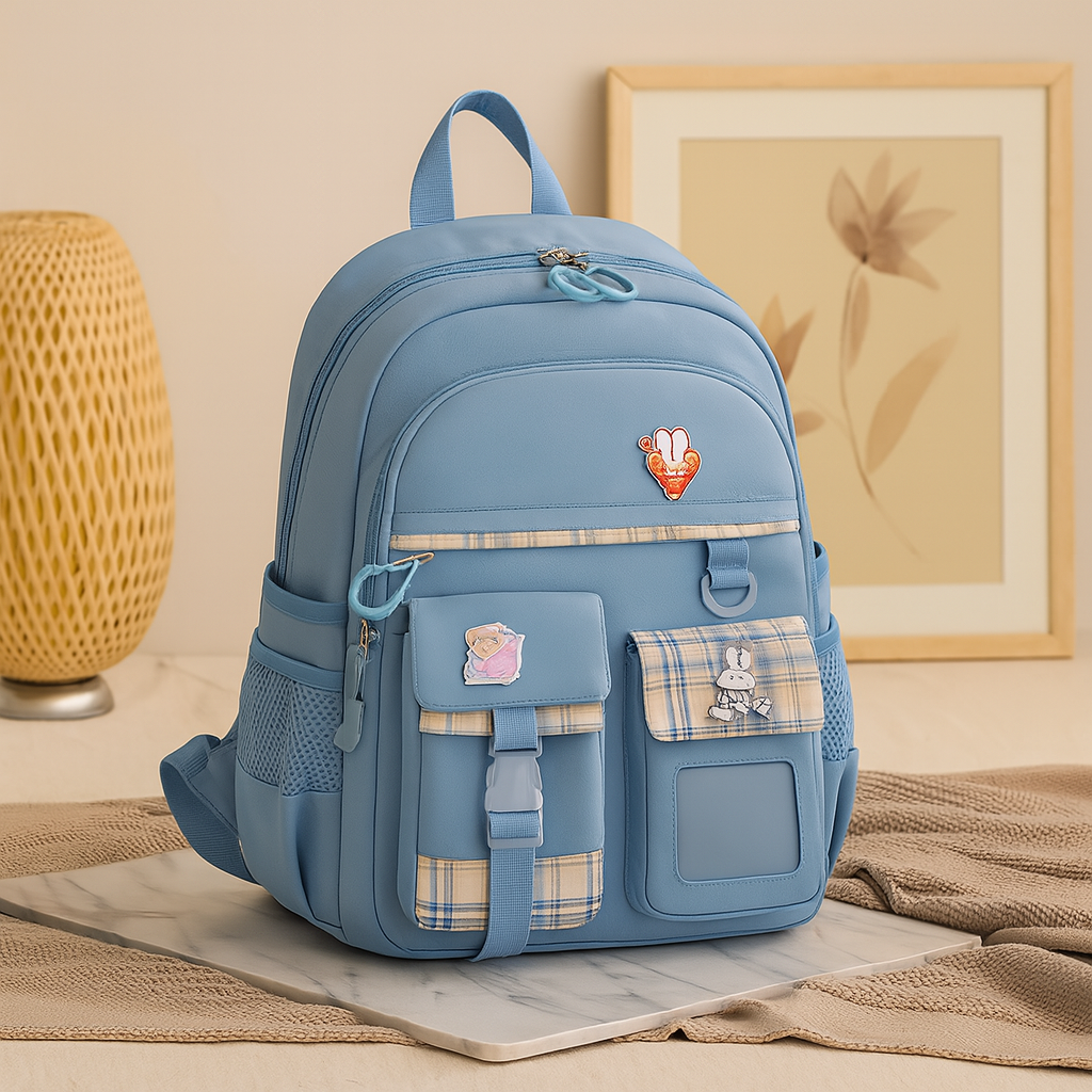 Ultraleichter Schulrucksack für Mädchen – Ridge Design Kids School Bag