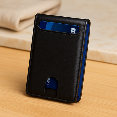 Carbonfaser Bifold Geldbörse – Schlanker RFID-blockierender Kartenhalter