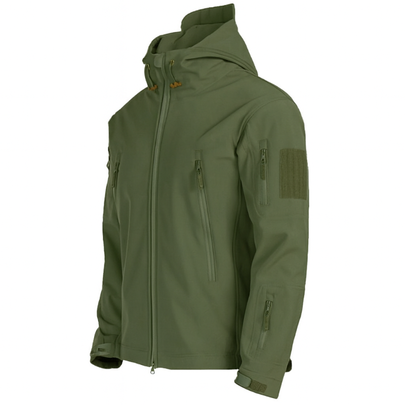 Herrenjacke mit Kapuze – Militärjacke für Outdoor-Aktivitäten