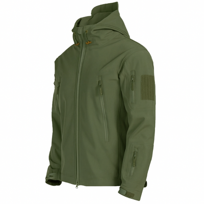 Herrenjacke mit Kapuze – Militärjacke für Outdoor-Aktivitäten