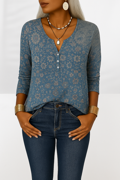 Marli - Elegante Boho-Bluse