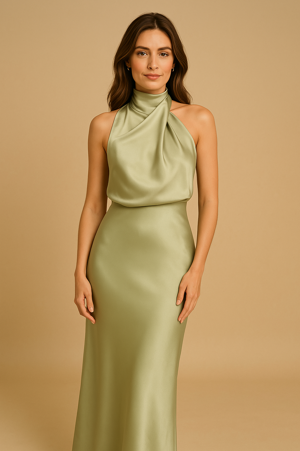 Elara™ | Glamouröse satinierte Kleid