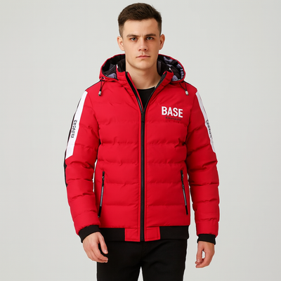 Lazaro | Wendbare Puffer-Winterjacke mit Kapuze