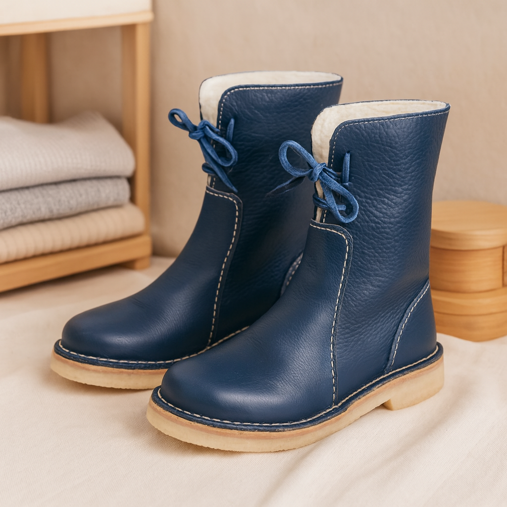 Soline | Wasserdichte Winterstiefel mit Wollfutter