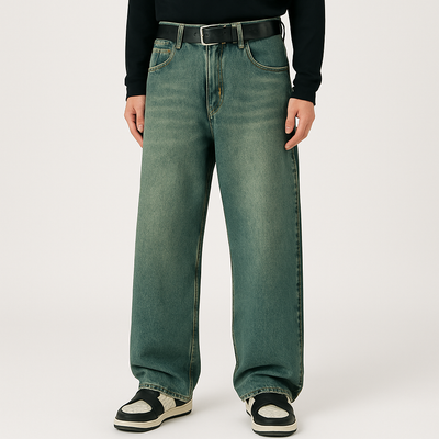 4Legend – Herren Flare Jeans – Lässiger Streetstyle, Taschen, reifer Look