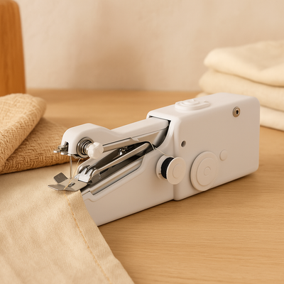 SwiftSew – Tragbare handgehaltene Nähmaschine für schnelle Reparaturen