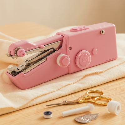 SwiftSew – Tragbare handgehaltene Nähmaschine für schnelle Reparaturen